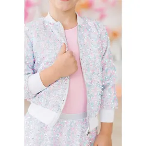 Cotton Candy Sequin Jacket