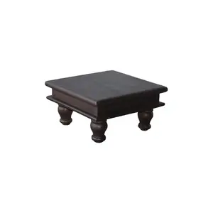 12"x12" Solid Wood Riser For Vases, Statues, Planters