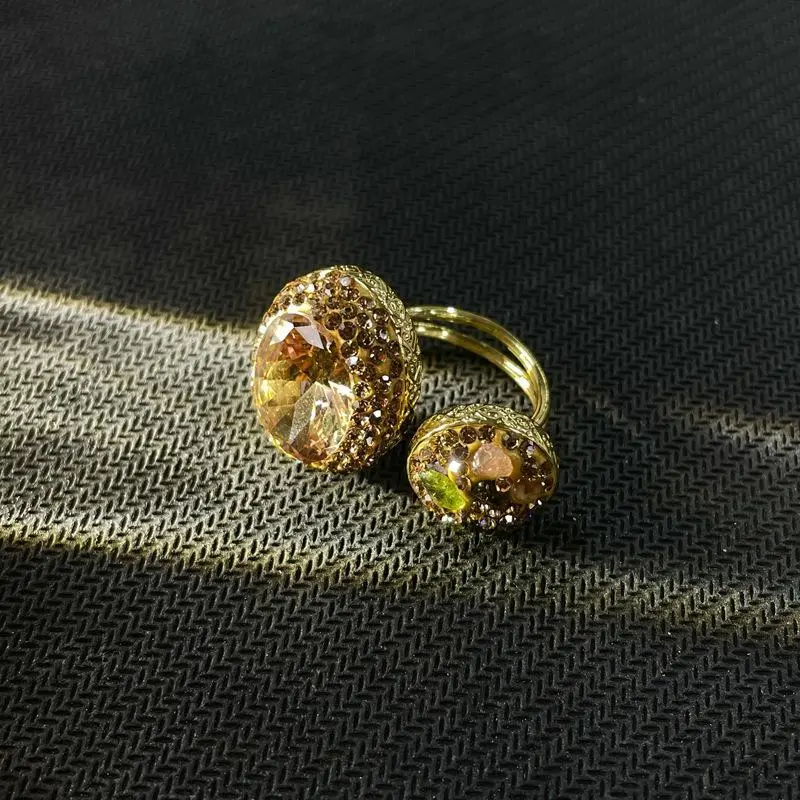 Natural Crystal Stone Rings Precious Oval Shaped Gemstone Jewelry For Women Anniversary Birthday Wedding Gift Natural Crystal Stone Rings Precious Oval Shaped Gemstone Jewelry For Women Anniversary Birthday Wedding Gift