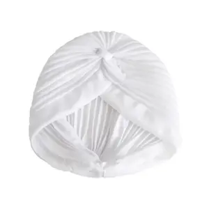 Traditional Headwear for Spiritual Initiation and Protection - White Santería Turbante for Iyawos