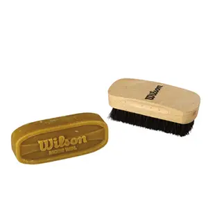 Wilson Leather Football Game Ball Prep Kit with Wax Bar – Leather Cleaning Solution, Shoe Care Tool for Sports Gear Weight Maintenance, Leather Cleaning Kit