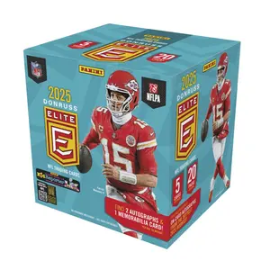 2025 Panini Donruss Elite Football Hobby Box (2 Autographs, 1 Memorabilia(