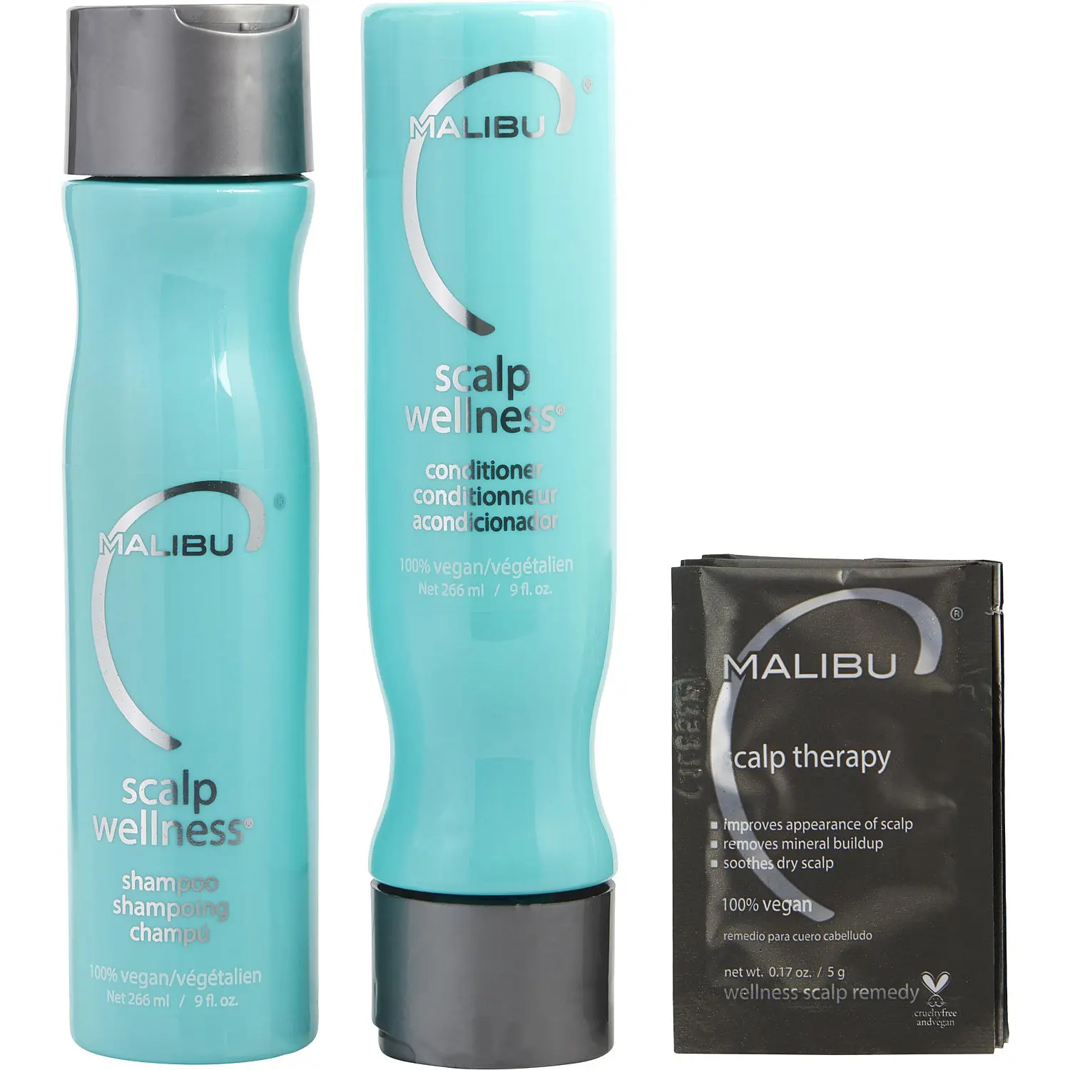 Malibu Hair Care By Malibu Hair Care Set-Scalp Wellness Collection For Unisex