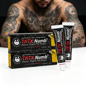TKTX Tattoo Numbing Cream 99%For Tattoos 、Laser Removal 、Waxing 、EyebrowThreading 、Tattoo External Cream 10g