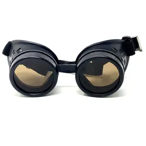 Steampunk Victorian Style Metallic Scientist Time Traveler Goggles