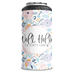 Hello Ya Dirty C*nt 4-in-1 Can Cooler Tumbler Combo