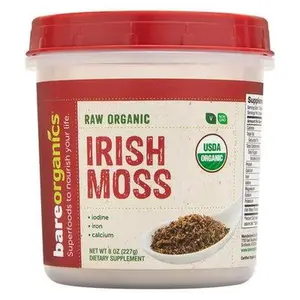 BARE ORGANICS: Organic Irish Moss Powder 8 OZ
