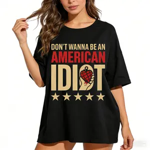 Don't Wanna Be An American Idiot, I'm Not A Part Of A Maga Agenda Shirt, Anti Trump shirt, Resist Shirt, Anti ICE Shirt, No Kings Shirt