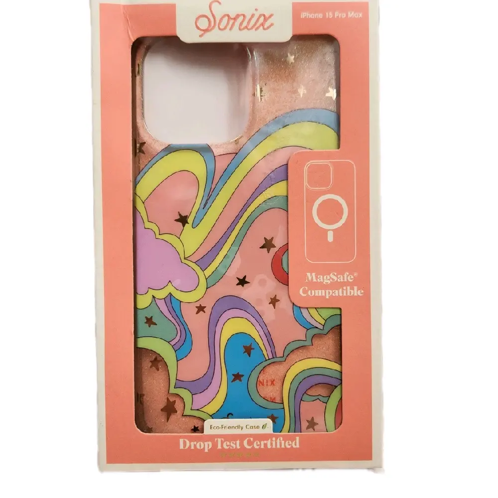 Sonix Illusion iPhone 15 Pro Max Magsafe Compatible with Drop Test Certification, MagSafe Technology, and Colorful Design