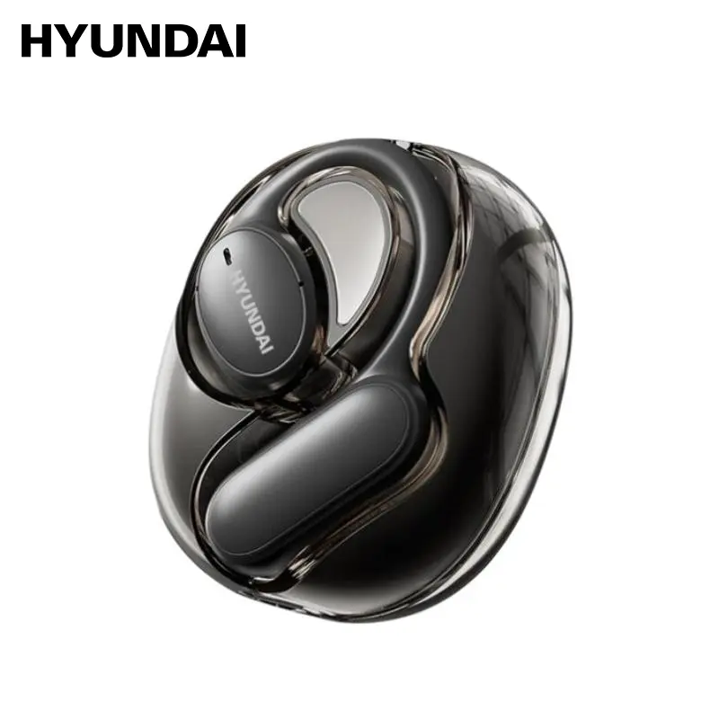HYUNDAI OpenAir5 Open-Ear Wireless Headphones with Bluetooth 5.4, Smooth & Stable Connection, Directional Sound Transmission, Secure Non-In-Ear Fit, Panoramic Comfortable Wear, Wireless Earbuds for Music, Calls & Sports, Compatible with Android & iOS