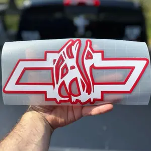 Special Edition Two Color Chevy Decal - Popular Chevy Decal - Window Decal for Truck - Chevy Truck Decal Multiple Colors