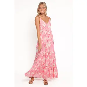 Forbes Maxi Dress - Pink Floral