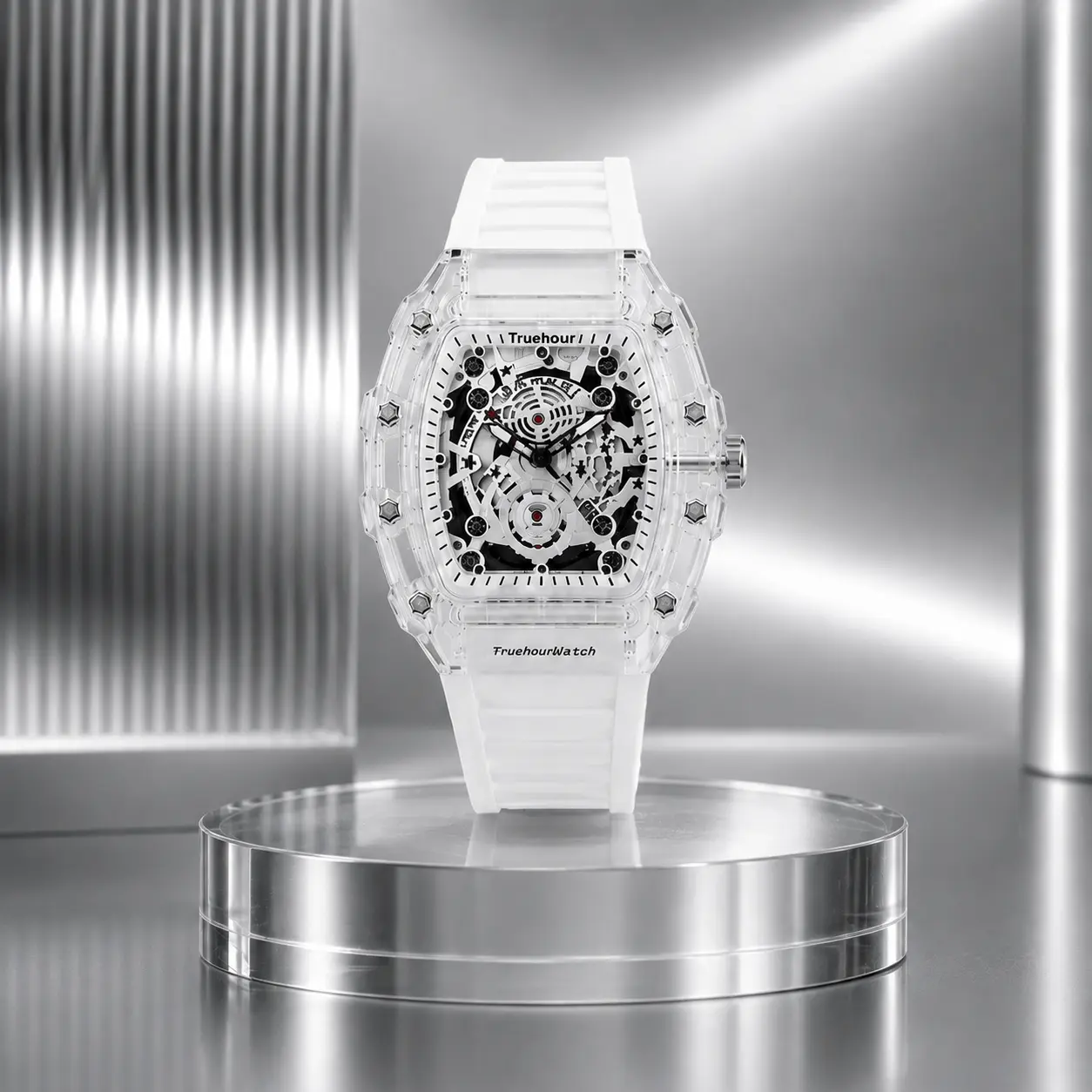 Men's Sporty Waterproof Quartz Watch, Fashionable Luminous Watch with Calendar Display for Party, Daily Clothing Decor, Trendy All-match & Exquisite Watch for Gift with Box