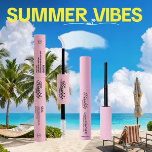Bond&Seal&Remover| Kisslily Lash Remover 5ML for Cluster Eyelash Extensions Clear Remover for Self-application Individual Lashes at Home Makeup #Summervibes summervibes