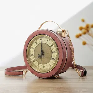 Real Clock Handbag Hard