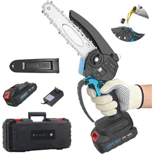 6 Inch Cordless Mini Electric , Handheld Portable    with 1 , Lightweight Power  for Tree Trimming, Branch Pruning,  , Gardening & Yard Work
