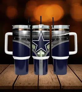 40oz Dallas Cowboy tumbler