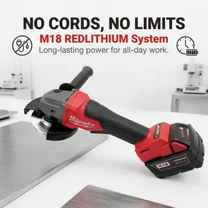 Milwaukee M18 125mm Angle Grinder 2.3kg Brushless Cordless