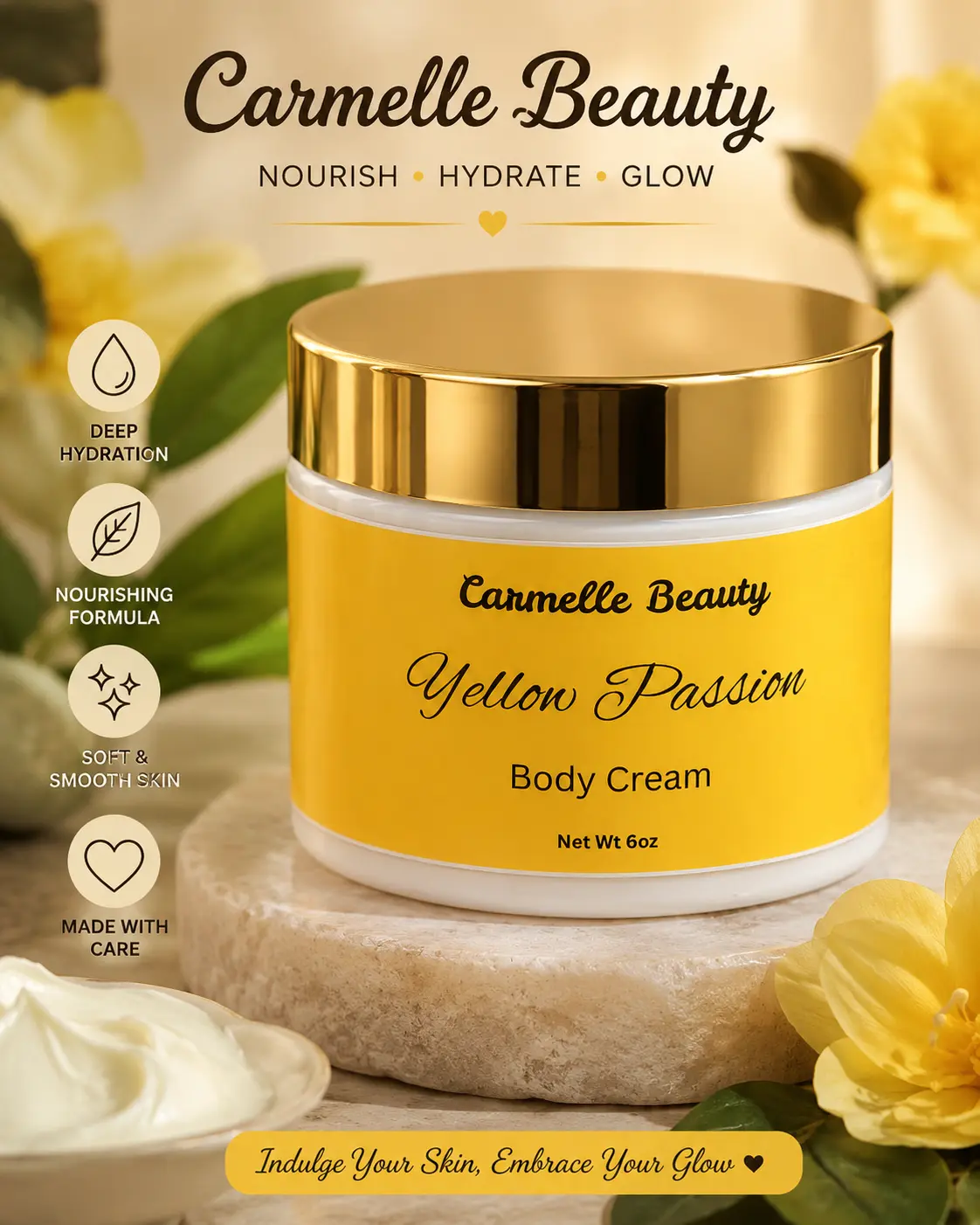 Luxurious Body Cream-6 oz