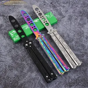 3Pcs Training Tools Set Practice Tool with Cool Color Design, Full Stainless Steel, Set of 3 Color