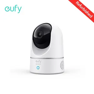 2024 Anker eufy Security 2K Indoor Cam Pan & Tilt, Plug-in Security Indoor Camera with Wi-Fi, IP Camera, Human & Pet AI, Voice Assistant Compatibility, Motion Tracking, HomeBase Not Required (Renewed)Certified - Refurbished