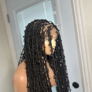 Butterfly jungle braids in 30 inches, made with full fiber lace beautiful for all black women. Medium: Cap size :21.5 – 22.5”
