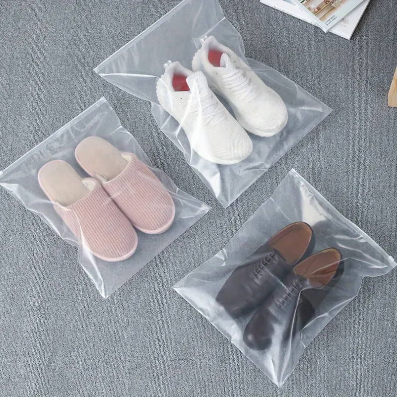 20pcs Transparent Shoe Storage Bags - Dustproof & Moisture-Resistant, Perfect for Travel Organization, Shoes Bag