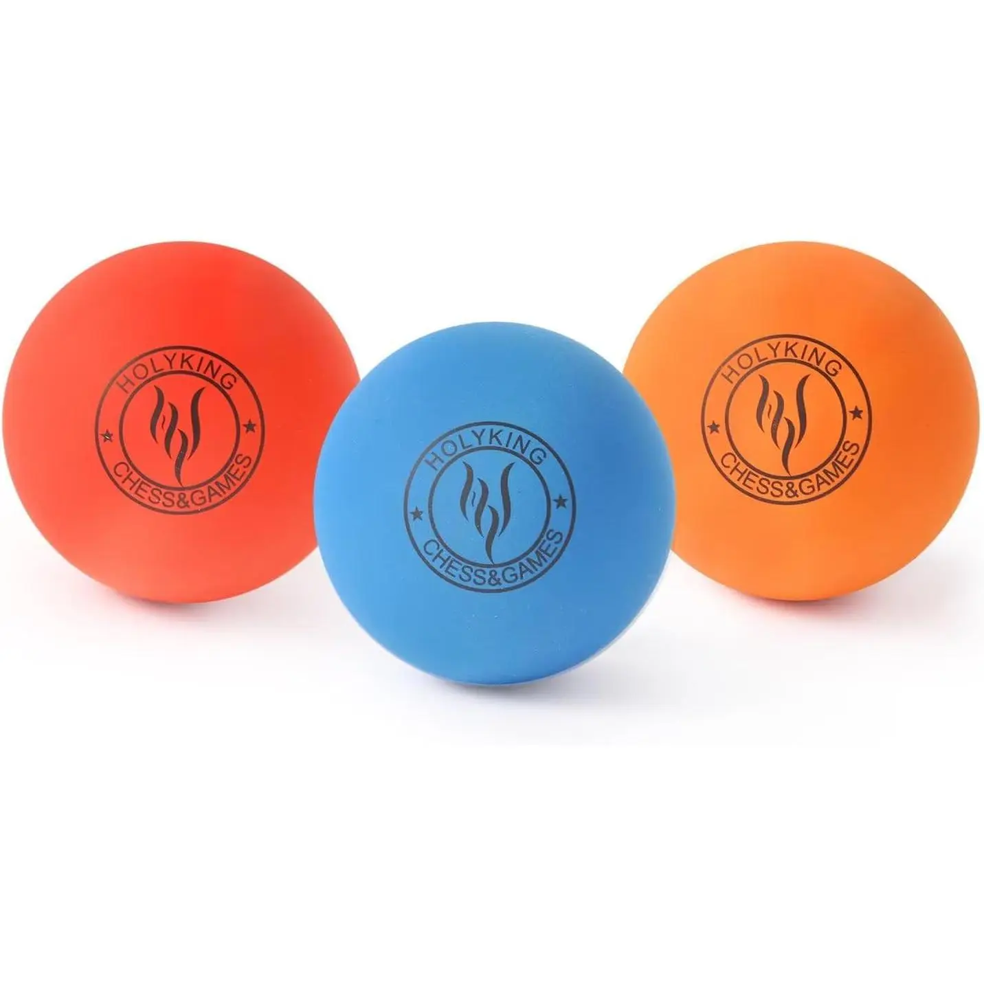 High Bounce Rubber Racquetballs Bouncy Tennis Balls 3 Packs