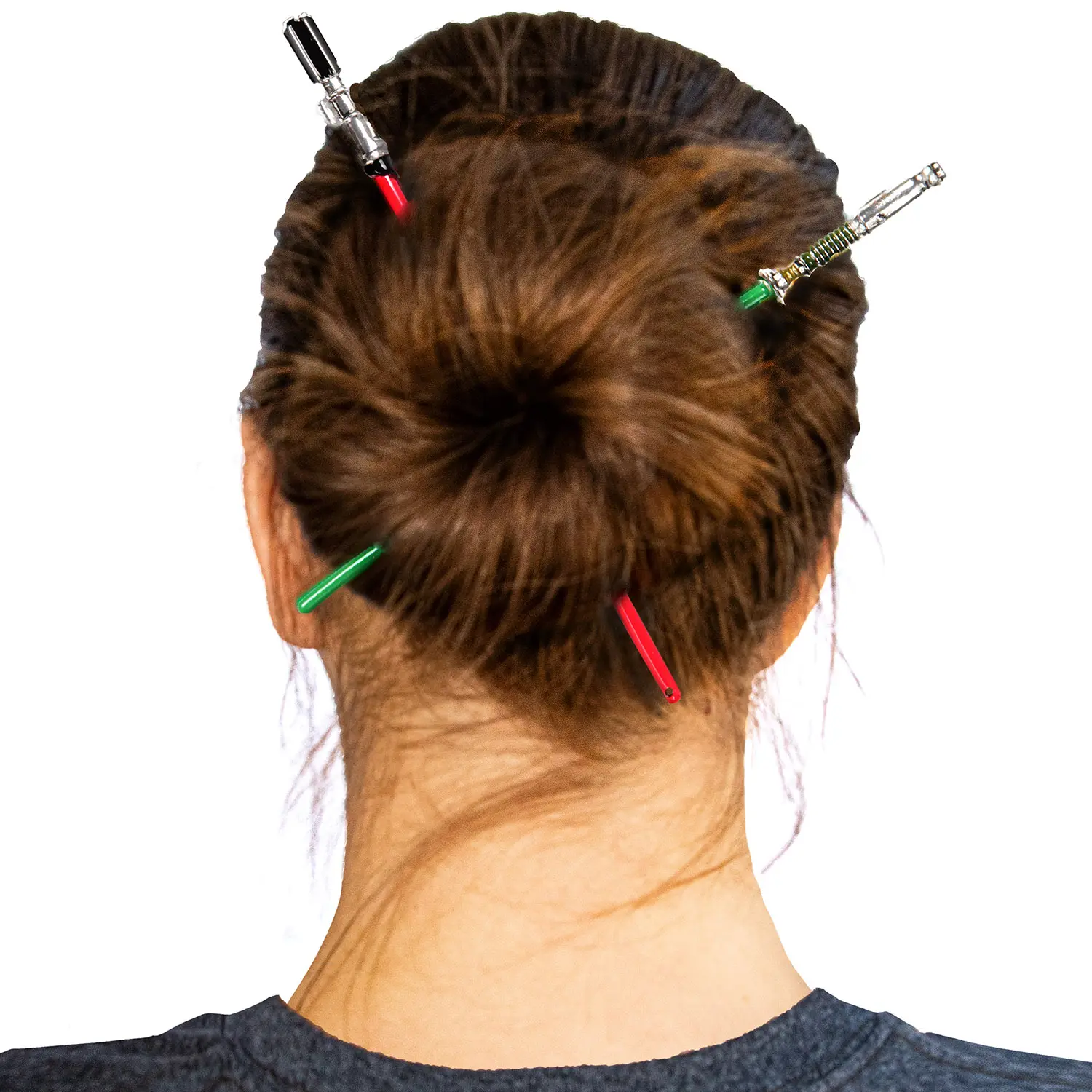 Star Wars Luke Skywalker And Darth Vader Lightsaber Hair Pins Sticks, Fashion Hairpins