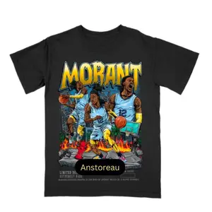 Vintage 90s Ja Morant Shirt Homage Retro Classic Graphic Tee Bootleg Unisex Sport Sweatshirt Gift
