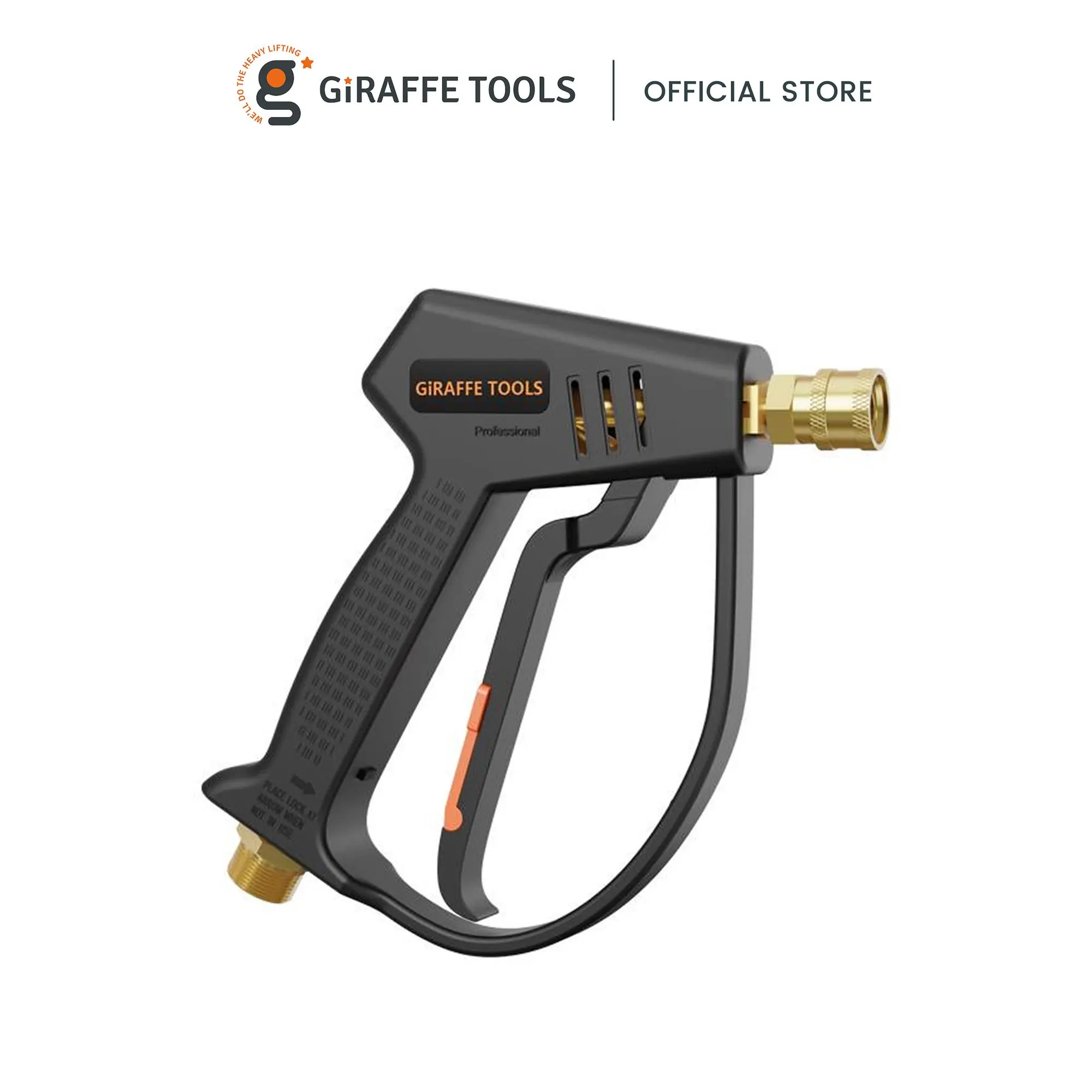 【FallDealsForYou】Giraffe Tools High Pressure Washer Short Gun for High Pressure Foam Cannon Car Wash