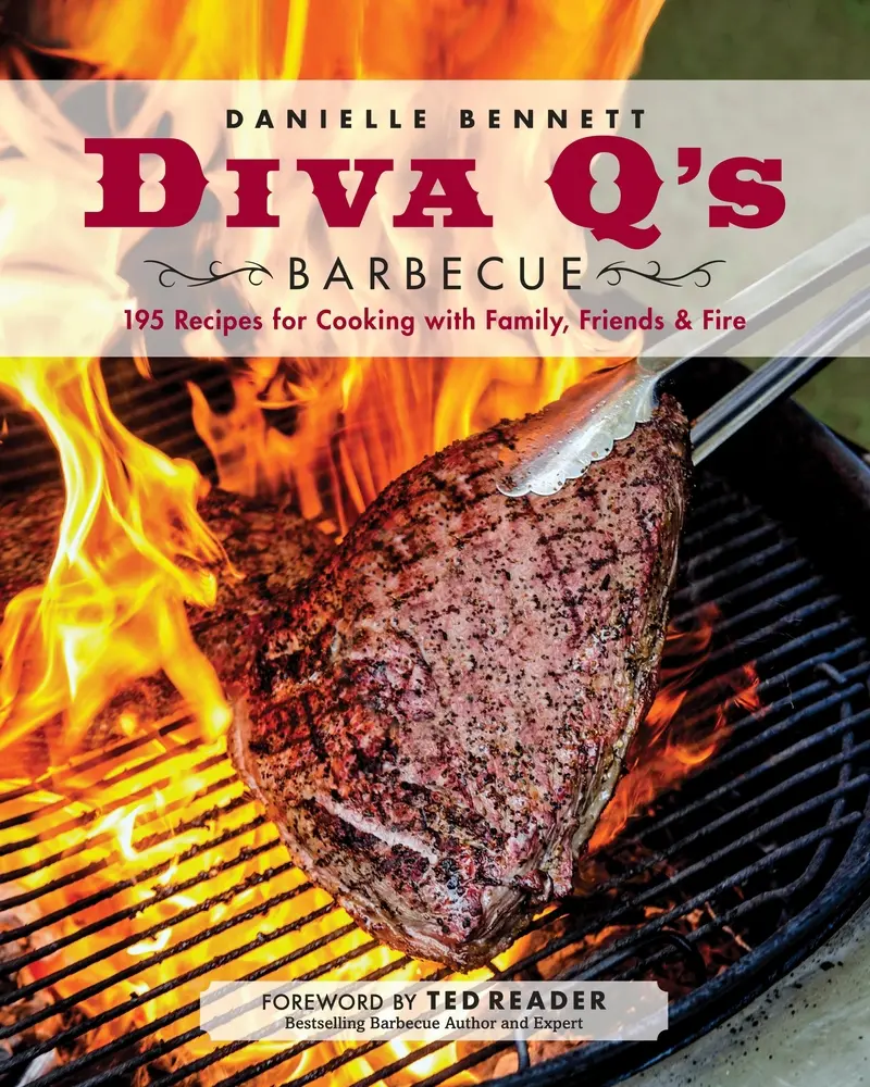 USED Book - Diva q's Barbecue: 195 Recipes for Cooking with Family, Friends & Fire: A Cookbook by Bennett, Danielle (Paperback) - english