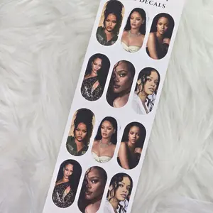 Custom Waterslide Nail Decal - Custom Design Easy Application Versatile Use for Personalized Nail Art