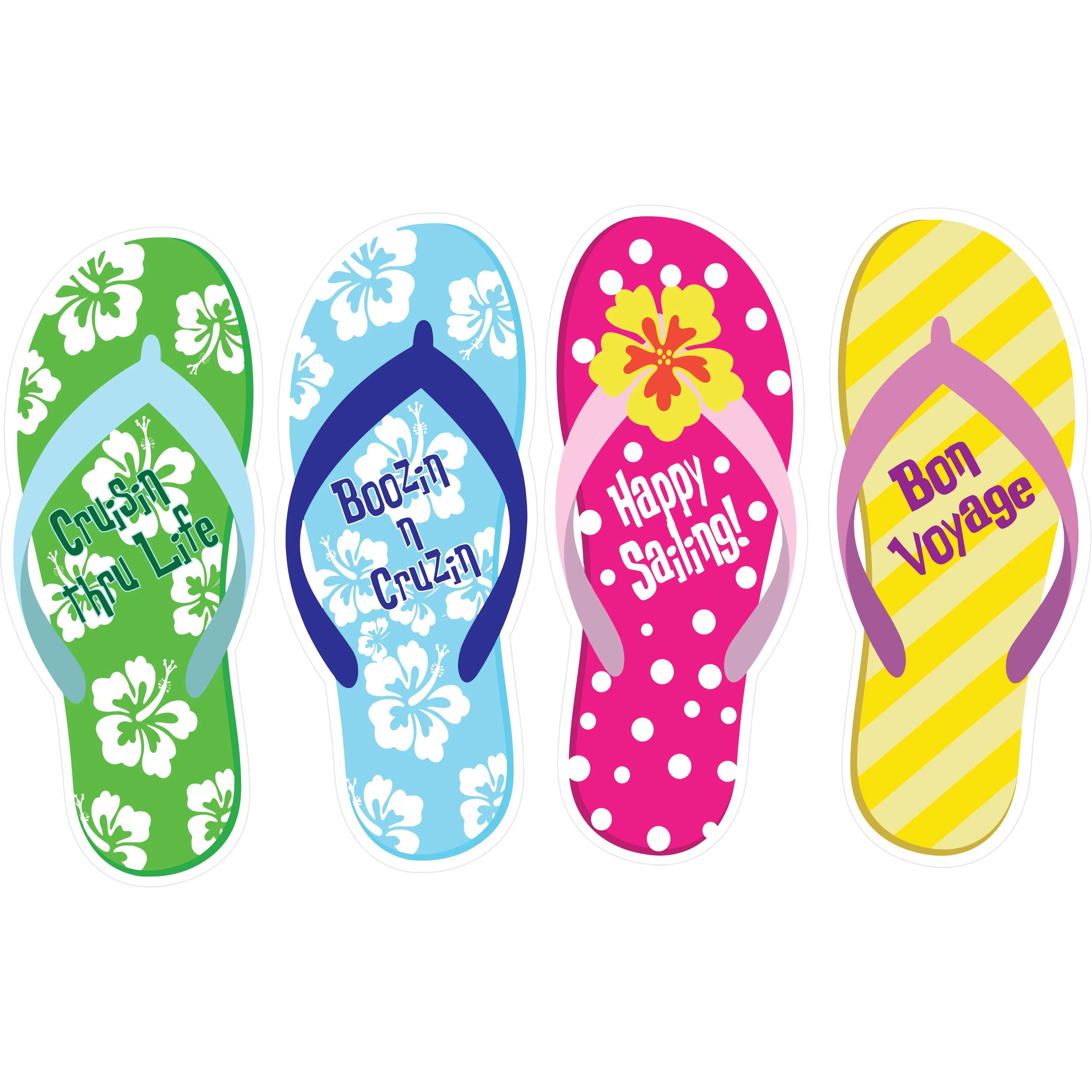 Flip Flop Cruise Door Magnet Bundle – 4 Piece Set