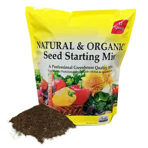 Natural & Organic Seed Starter Mix - 12 QT Seed Starter Mix for Starting Vegetables