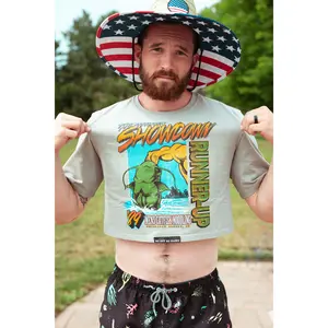 The Mudcat Tickler Premium Cotton Crop Top