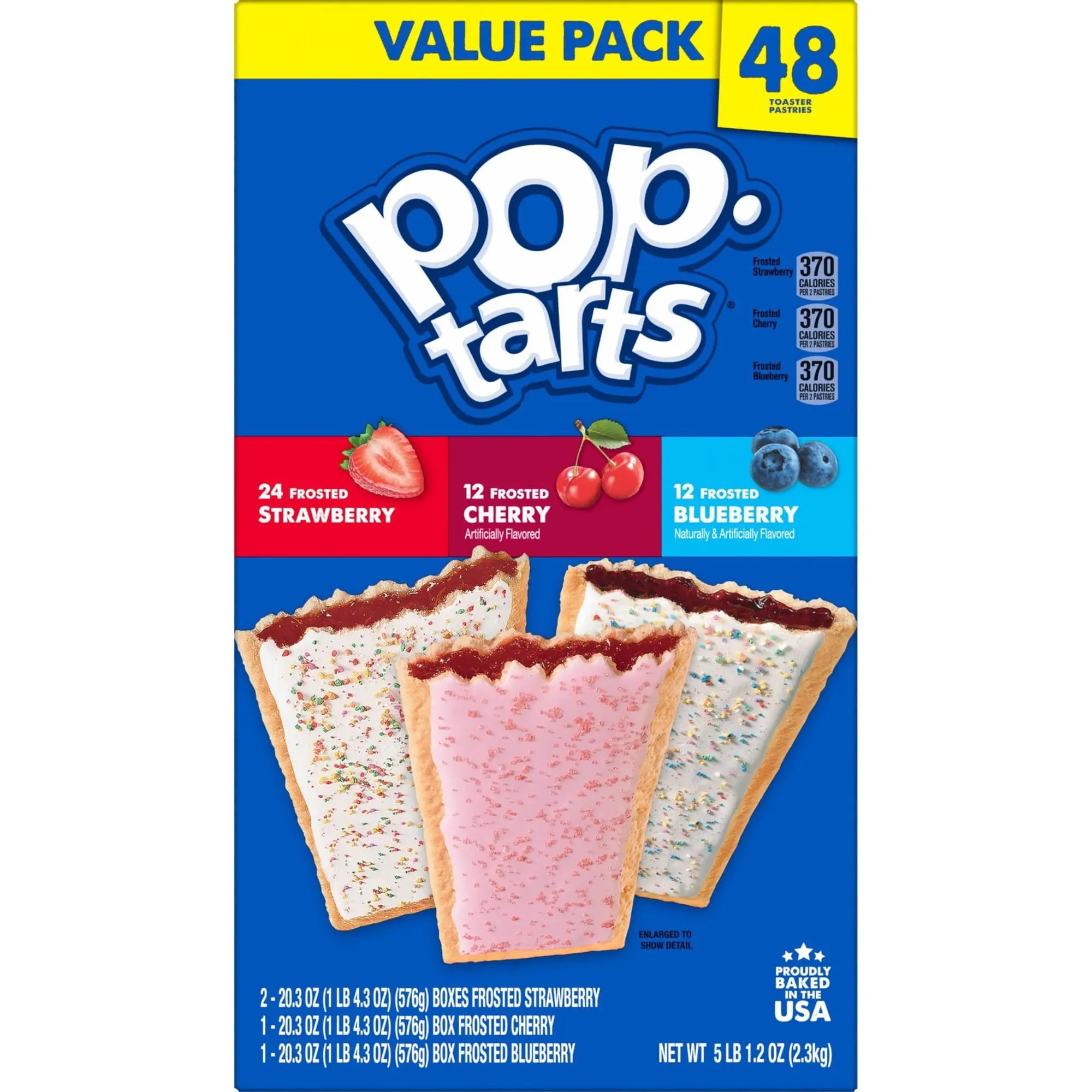 Pop-Tarts Frosted Variety Pack, 48 ct. Pop-Tarts Frosted Variety Pack, 48 ct.