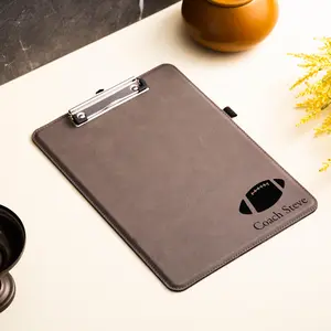 Personalized Leather Clipboard, Custom Coach Gift, Football Coach Gift, Engraved Clipboard, Sports Clipboard, Coach Appreciation, Basketball Coach Gift, Personalized Paper Holder, Custom Document Holder, Paper Clipholder, Engraved Notepad