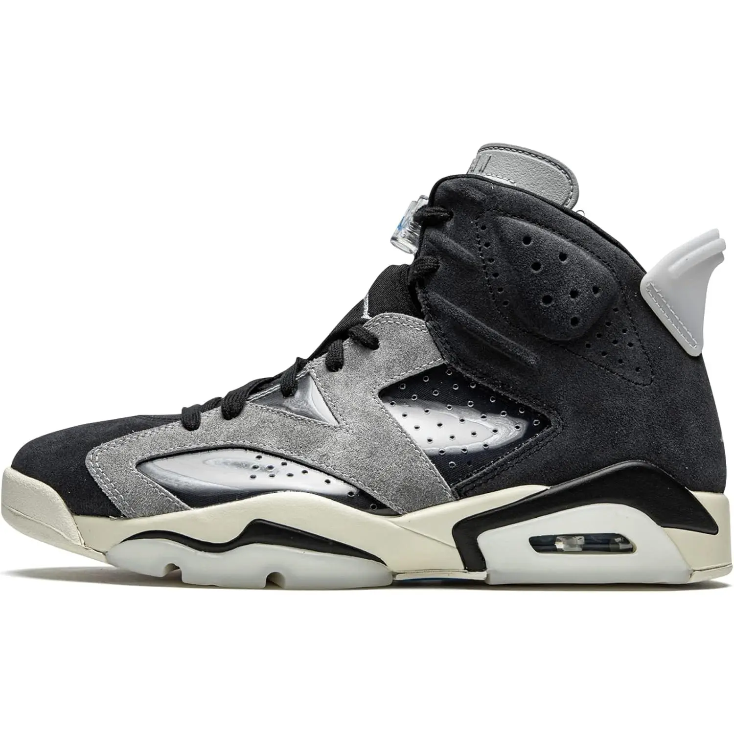 Women's Jordan 6 Retro "Tech Chrome" Bk/Chrome-Lt Smoke Gry (CK6635 001)