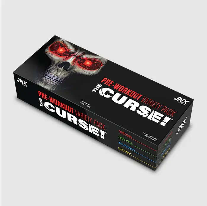 JNX The Curse! Pre-Workout Stick & Variety Pack | 1.5 Servings x 5