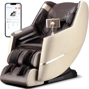 iBooMas-M109 3D SL-Track Zero Gravity Massage Chair with Heat & Foot Rollers