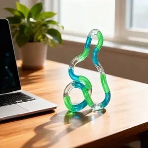 Quiet Twisted Toys, Twisted and Rotating - Multi color Sensory Toys for Children and Adults, Classroom Stress Relieving Toys and Educational Tools, Preferred Gift Giving