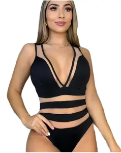 Bodysuits thong Colombians one size M-L jumpsuit pantyblusa sin faja 005