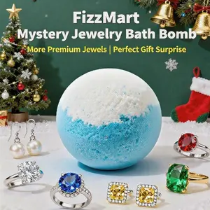 FizzMart Holiday Jewelry Mystery Egg – Reveal a Surprise Ring, Earrings, Necklace or Bracelet | Perfect Gift for Thanksgiving, Christmas & More