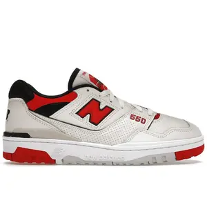 New Balance Men's 550 Sea Salt True Red, from StockX