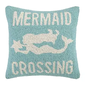 The Pillow Shoppe Mermaid Crossing Hook Pillow