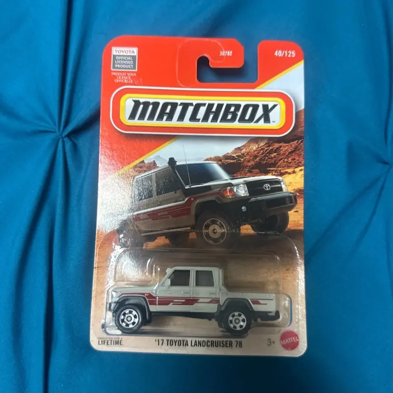 2025 Matchbox Beige '17 TOYOTA LAND CRUISER 78   #109/125 New MIB Rare HTF