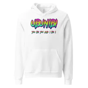 UBUNIBI Vibrant unisex hoodie (Front Print Only)