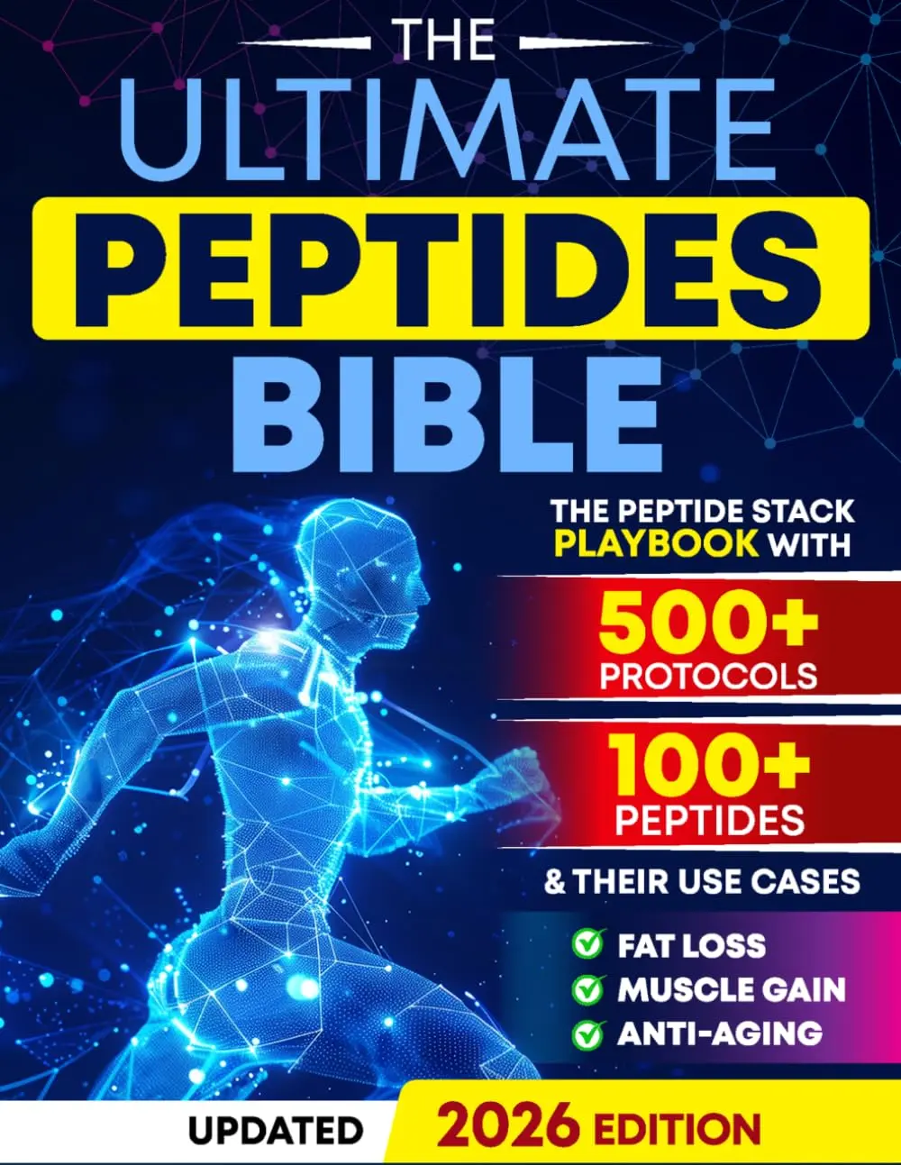 The Ultimate Peptides Bible: 238-Page Unabridged Paperback Book by Tom Ralston – Science-Backed Guide to Safe Peptide Therapy for Weight Loss, Muscle Growth, Anti-Aging