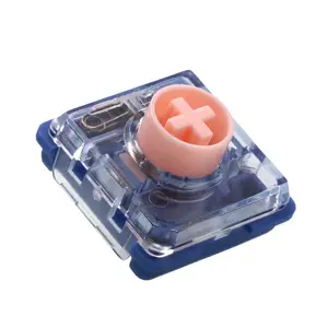 Kailh Pink Lonely Island Silent Mini Low Profile Switch Linear 35g Hot-Swappable for Mini Mechanical Keyboard & Hitbox